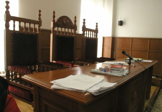 Sala de judecată. Foto cu rol ilustrativ. Sursa foto: Facebook.com - Consiliul Superior al Magistraturii