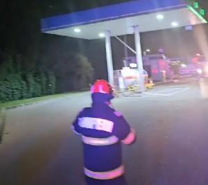UPDATE Incendiu la o spălătorie OMV din Constanța! (VIDEO)   
