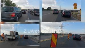 Știri Constanța Atenție șoferi! Începand de astăzi vor fi instituite restricții pe Podul Ovidiu! Cum se va circula în zonă (GALERIE FOTO+VIDEO) 