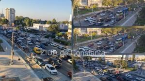 Știri Constanța azi Atenție, șoferi! Evitați zona Icil - Casa de Cultură. Traficul este aproape blocat (FOTO+VIDEO) 