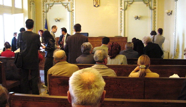 Tribunalul Constanța - sala de judecată. Foto cu rol ilustrativ din Arhiva ZIUA de Constanța