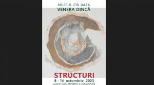 Muzeul de sculptură „Ion Jalea” din Constanța, gazdă pentru expoziția de pictură „Structuri”, cu lucrări semnate de Doinița Venera Dincă