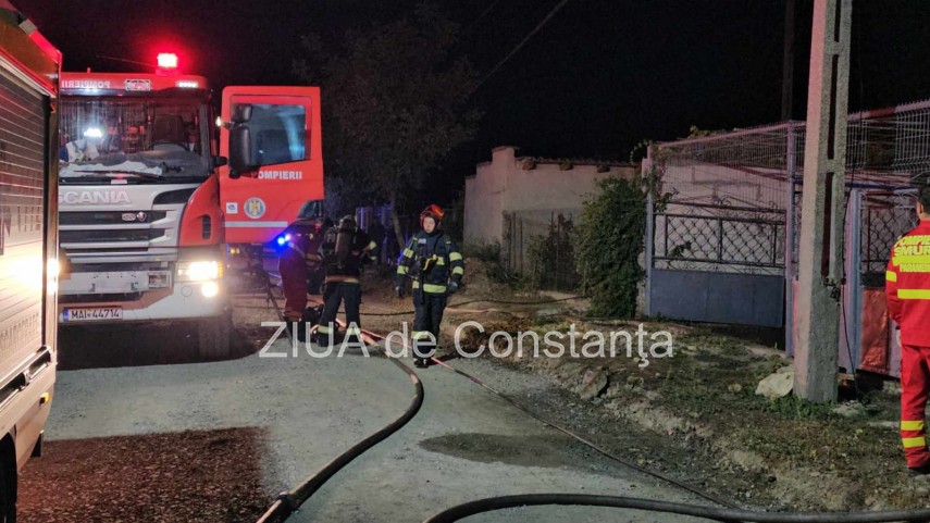 stiri constanta explozie urmata de incendiu in castelu foto video 830924