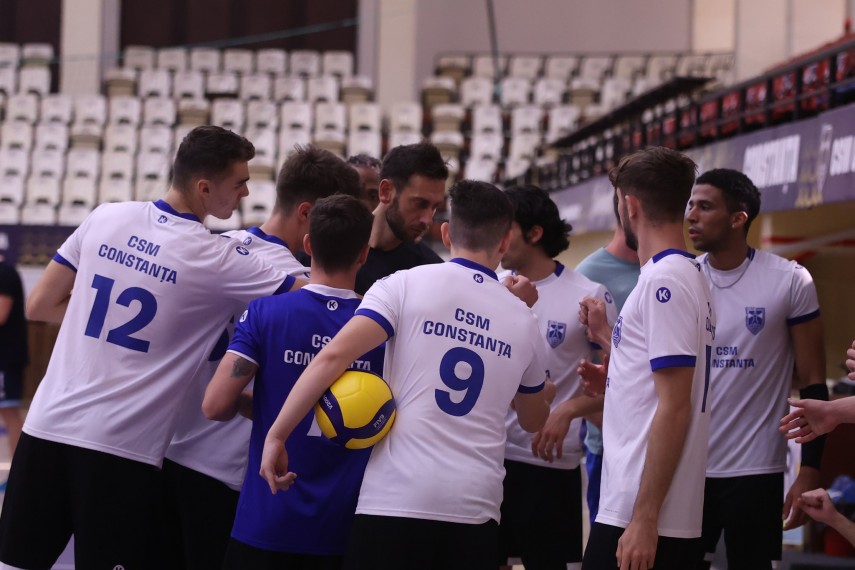 voleibalistii de la csm constanta pregatesc noul sezon al diviziei a1 victorie si in amicalul cu cerno