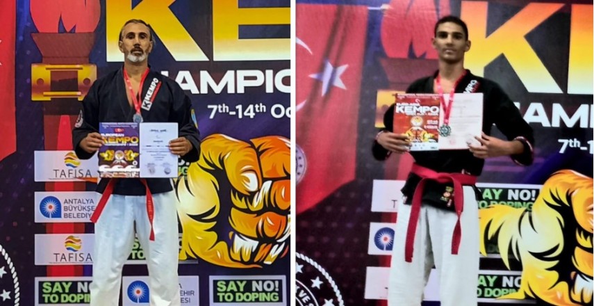 CS Medgidia: Ionel si Eric Cringus, tata si fiu, medaliati la Campionatul European de Kempo (GALERIE FOTO)
