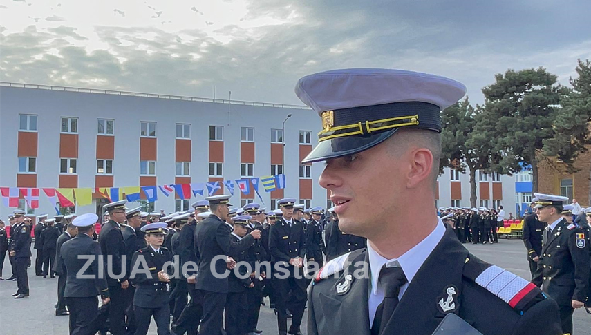 Ceremonie la Academia Navală Mircea cel Bătrân. Foto cu rol ilustrativ din Arhiva ZIUA de Constanța