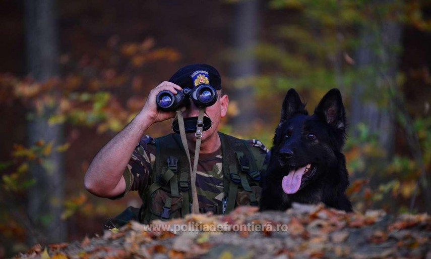 Control la frontieră. Foto: Poliția de Frontieră