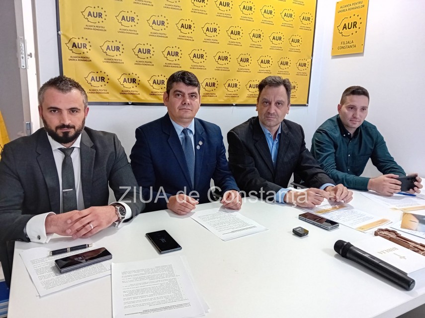 UPDATE: Partidul AUR Constanta, in conferinta de presa. Ce se discuta?           