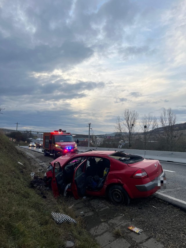 accident rutier in judetul cluj un barbat de 65 de ani transportat la spital galerie foto 835039