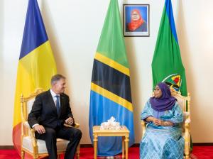 Președintele României, Klaus Iohannis, în vizită oficială în Tanzania (GALERIE FOTO)
