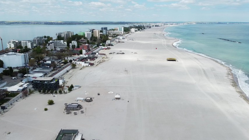 Stațiunea Mamaia, văzută de sus. Foto cu rol ilustrativ din Arhiva ZIUA de Constanța