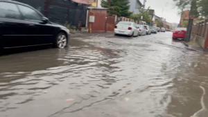 FOTO+VIDEO Cum arată Constanța după noaptea „Cod Roșu“. Străzi inundate, autoturisme distruse, copaci smulși
