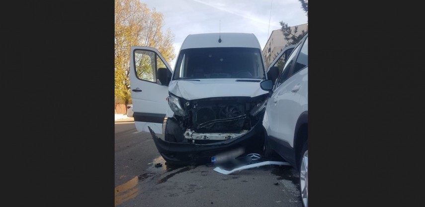 Accident rutier la Medgidia. FotoISu Dobrogea