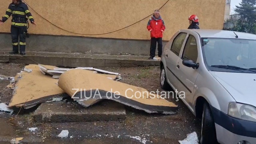 ISU Constanta:   Un alt acoperis a cazut in municipiu! 