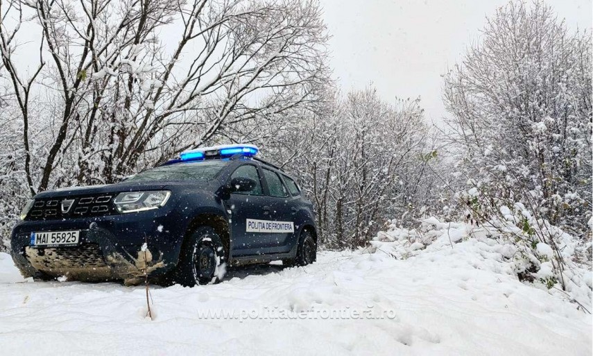 Control la frontieră. Foto: Poliția de Frontieră