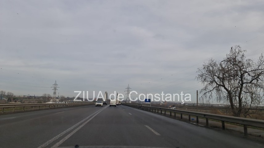 cum se circula pe podul rutier de la ovidiu redeschis pe toate cele patru benzi dupa finalizarea lucrarilor