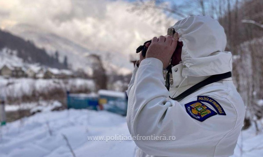 Control la frontieră. Foto: Poliția de Frontieră