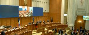 Parlamentul României Şedinţa comună - suspendată din lipsa cvorumului, înainte de votul asupra membrilor Consiliului Concurenţei (VIDEO)