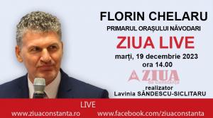 ZIUA LIVE  Interviu cu primarul Florin Chelaru, despre proiectele esențiale ale orașului Năvodari!