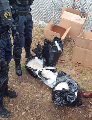 Poliția Română Prins în flagrant delict cu aproximativ 50 de kilograme de substanțe psihoactive