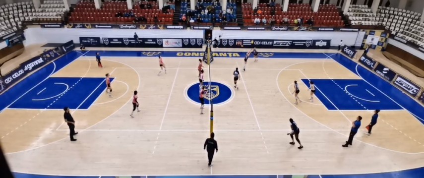 Voleibalistele de la CSM Constanta au pierdut meciul cu CSM Bucuresti