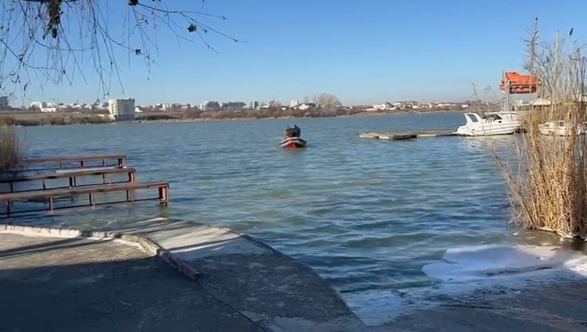 Știri Constanta: ​Se reiau cautarile persoanelor disparute in lacul Siutghiol