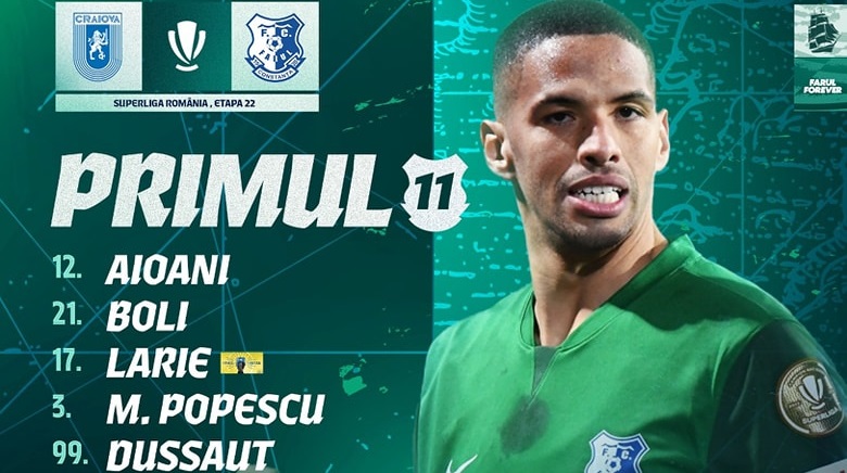 Farul Constanta revine pe loc de play-off, dupa victoria din deplasare cu Universitatea Craiova  