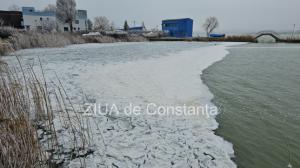 Fororeportaj Constanța Lacul Siutghiol își dezvăluie frumusețea iarna (FOTO+VIDEO) 