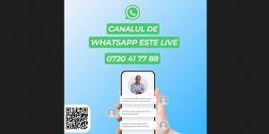 Primarul municipiului Constanța, Vergil Chițac - „Începând de astăzi devine activ canalul meu de WhatsApp“