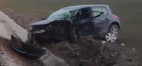 stiri constanta azi accident rutier cu trei masini la gura dobrogei foto video 845013