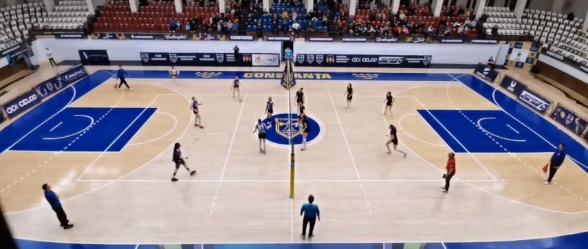 Voleibalistele de la CSM Constanta, infrangere cu CS Dinamo Bucuresti