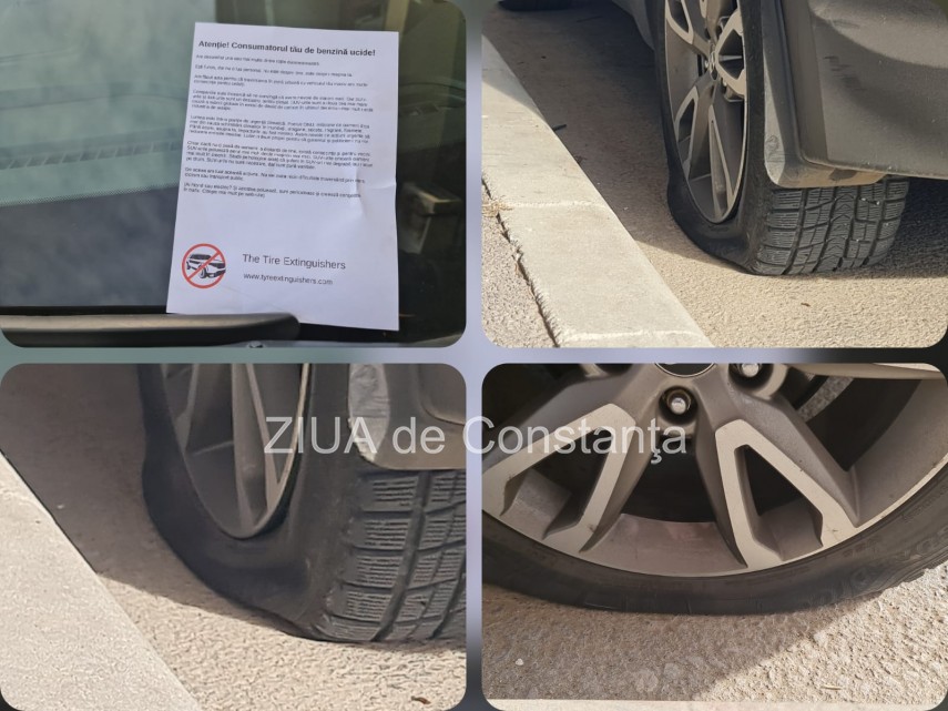 Masini vandalizate in Constanta. Care ar fi motivul (FOTO+VIDEO)   