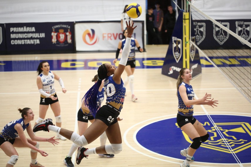 Volei: CSM Constanta a pierdut meciul cu CSM Lugoj