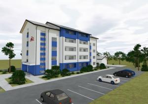 Primăria Poarta Albă, județul Constanța Au început lucrările pentru viitorul bloc de locuințe tip ANL