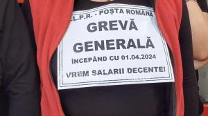 Constanța Sindicaliştii din Poşta Română, în grevă generală (GALERIE FOTO+VIDEO)