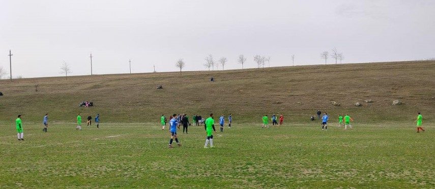 Imagine din meciul AS Independența - Inter Costinești 0-1. Sursa foto: Facebook (AS Inter Costinești)