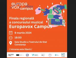 Universitatea Ovidius din Constanța organizează finala regională în cadrul competiției muzicale „Europavox Campus” 2024