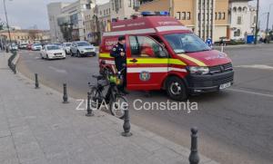 UPDATE. Accident rutier cu victimă în zona Judecătoriei Constanța! (FOTO)  