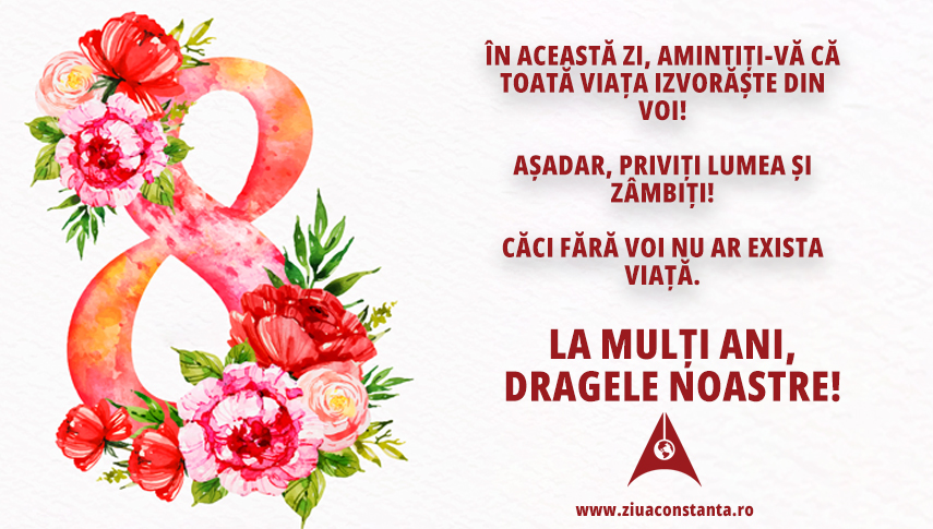 ZIUA de Constanta: Mesaj de 8 Martie  