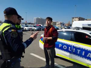 Vlad, un tânăr de 19 ani, dornic să intre în rândurile IPJ Constanța (Galerie FOTO)