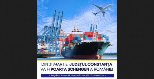 Deputatul Bogdan Huțucă „Din 31 martie, județul Constanța va fi poarta Schengen a României “