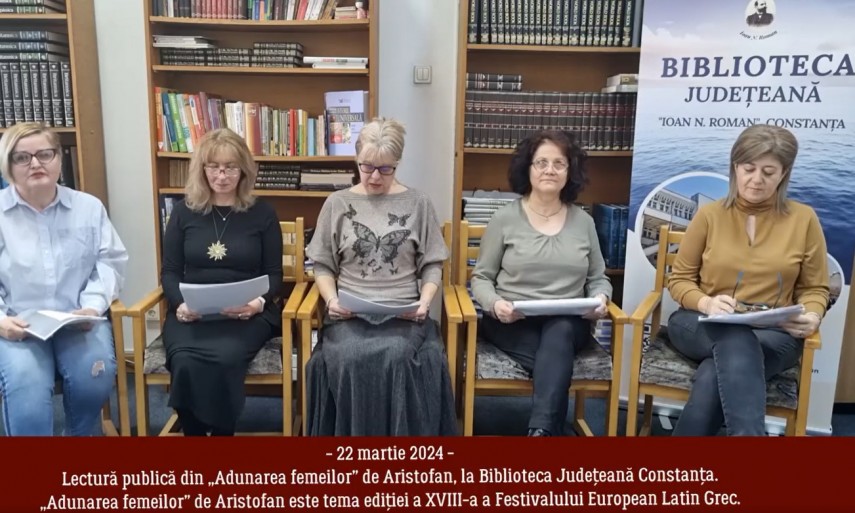 Sursă foto: Facebook/Biblioteca Județeană Constanța