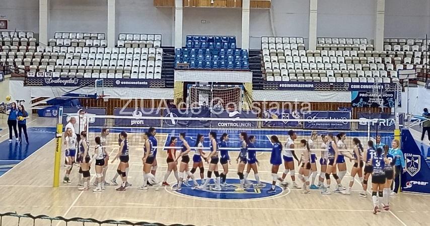 Volei: Fetele de la CSM Constanta au invins cu 3-0 Știinta Bacau si in al doilea meci