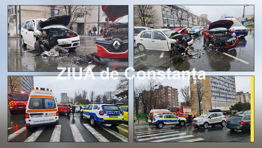 Accident rutier, in Constanta. O victima este ranita (FOTO+VIDEO) 