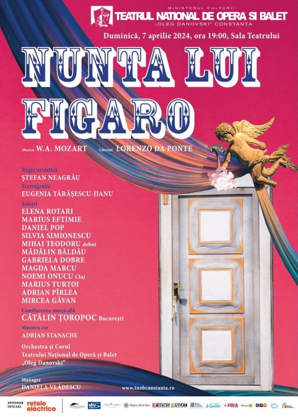 Spectacolele lunii aprilie la Teatrul National de Opera si Balet Oleg Danovski Constanta
