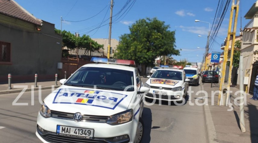 Urmarire in trafic, la Constanta! Totul s-a petrecut in zona cartierul Kilometrul 5. In centrul actiunii, un sofer de 36 de ani  