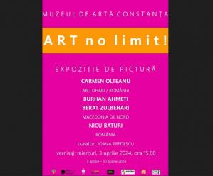 „ART no limit”, expoziție internațională la Muzeul de Artă Constanța. Ce artiști expun pe simeze