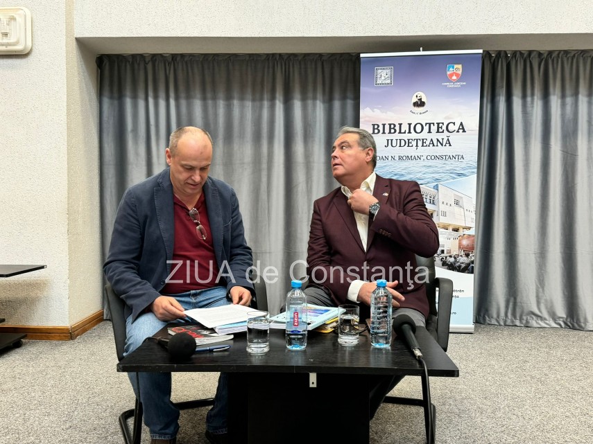 live text fostul ministru de externe adrian cioroianu vine la biblioteca judeteana constanta in cadrul