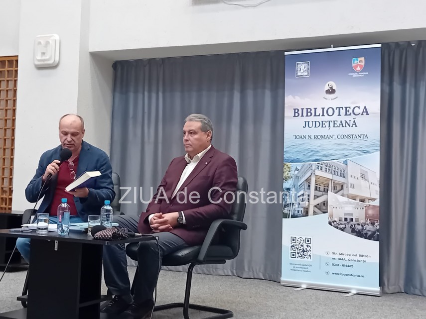 live text fostul ministru de externe adrian cioroianu vine la biblioteca judeteana constanta in cadrul