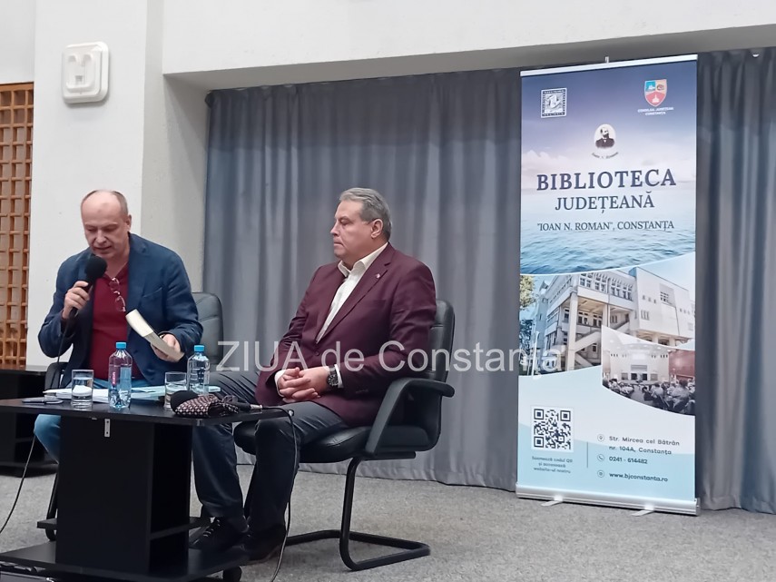 live text fostul ministru de externe adrian cioroianu vine la biblioteca judeteana constanta in cadrul